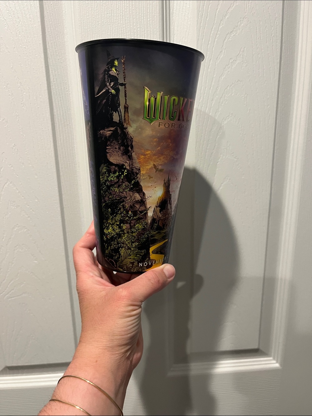 Wicked Movie Collectible Tumbler - Dark Fantasy Artwork